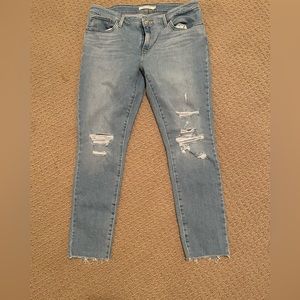 Levi Brand Skinny Ankle Jeans